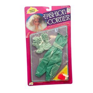 Vintage 80s Fashion Corner Doll Outfit & Accessories Fits 11.5” NEW Old Stock